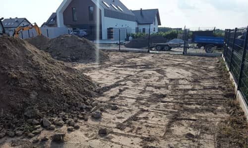 Przygotowanie terenu pod założenie trawnika